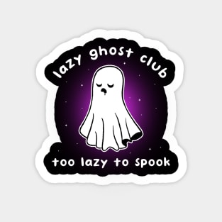 Lazy Ghost Club Sticker